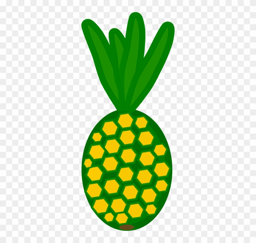 Green Pineapple Cliparts 10, - Pineapple #385258