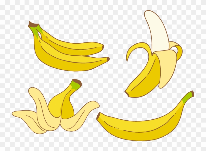 Banana Euclidean Vector Shape - Euclidean Vector #385390