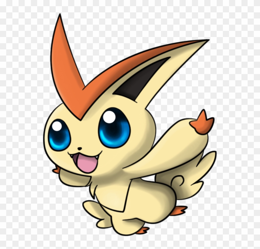 Victini By Chibitigre On Deviantart - Victini Chibi Png #385422