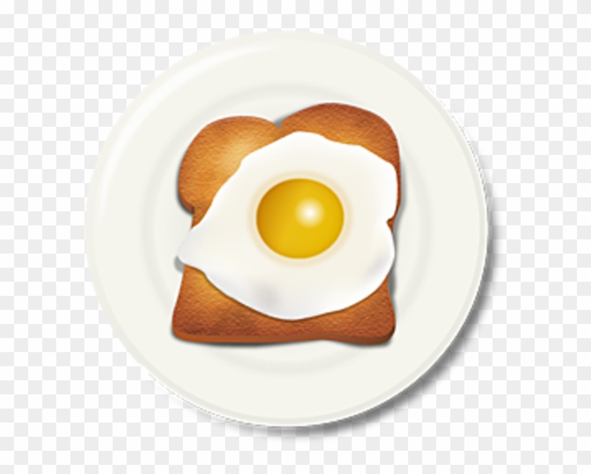 Free Breakfast Eggs Clipart Image - Eggs And Toast Clipart #385464