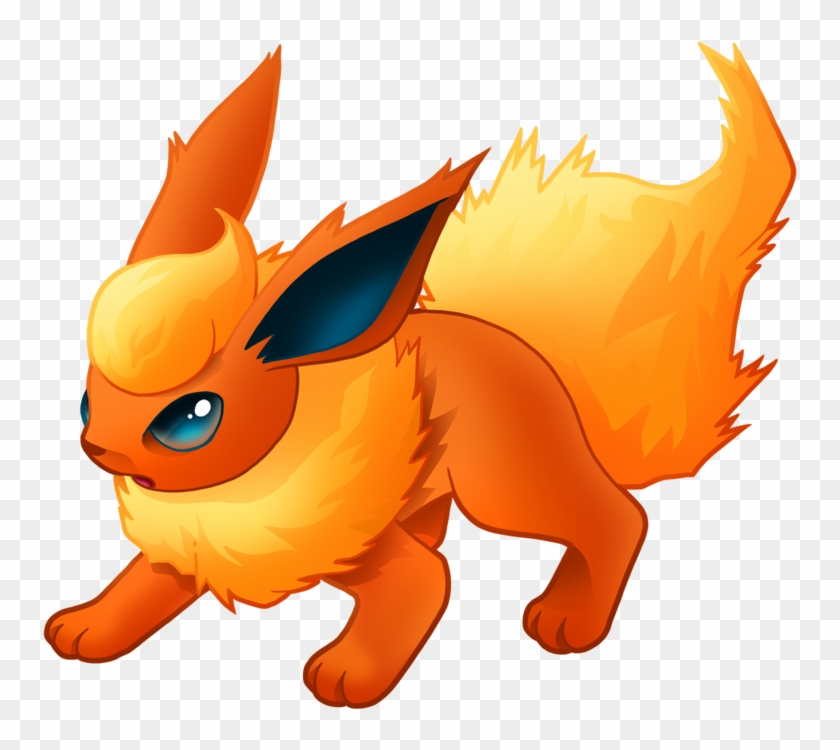 Flareon By Illustrationoverdose - Orange Dog Pokemon #385467