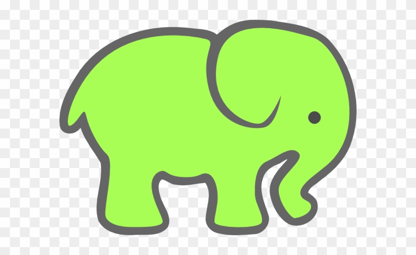 Lime Slice Clipart Download - Elephant Clip Art #385507