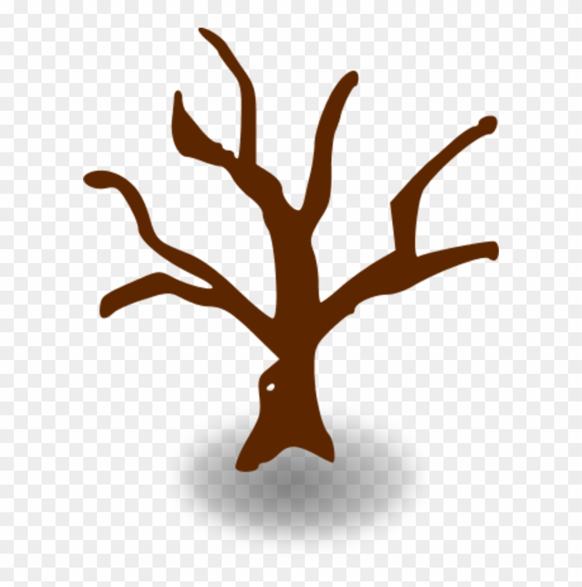 Dead Tree Cartoon Vector Clip Art - Tree Graphic Organizer Template #385535