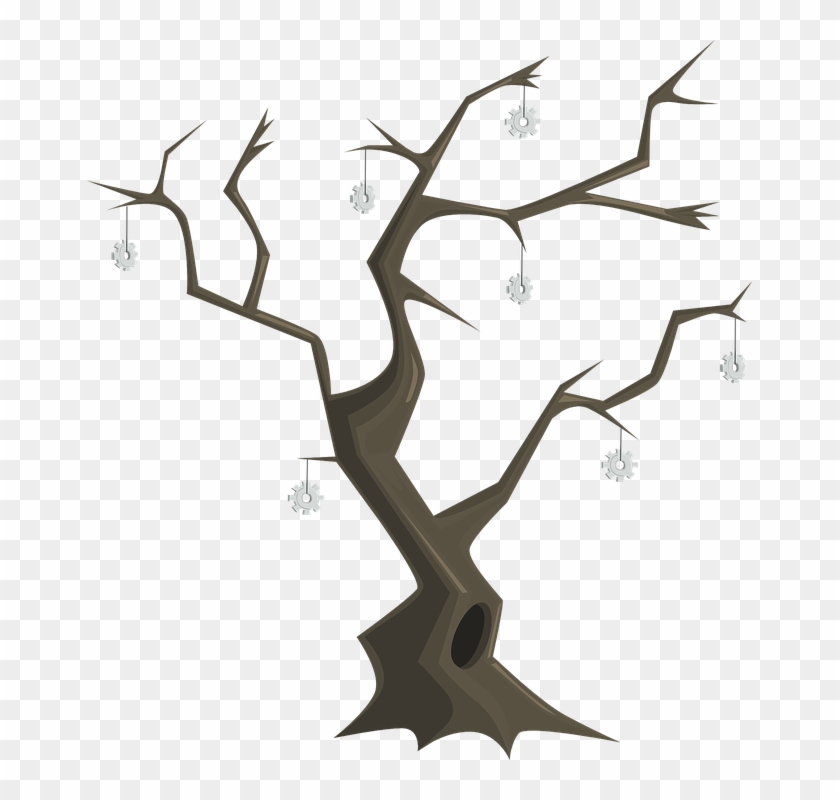 Dead Tree Cartoon 25, Buy Clip Art - Vetor Arvore Seca Png #385537