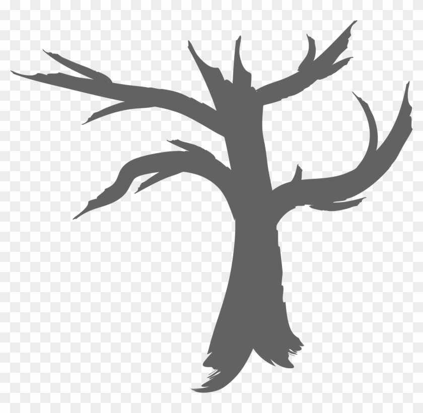 Pin Dead Trees Clipart - Dead Tree Silhouette Clip Art #385542