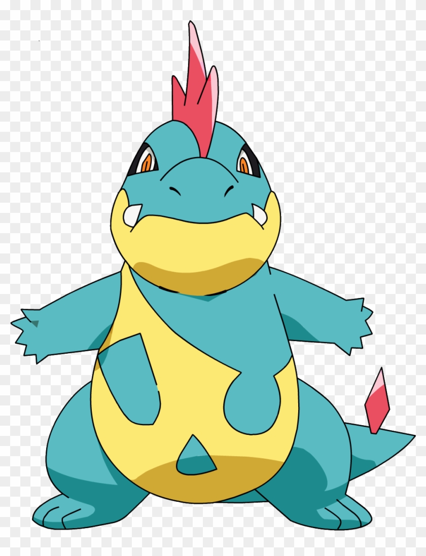 159croconaw Os Anime 2 - Pokemon Croconaw Png #385544