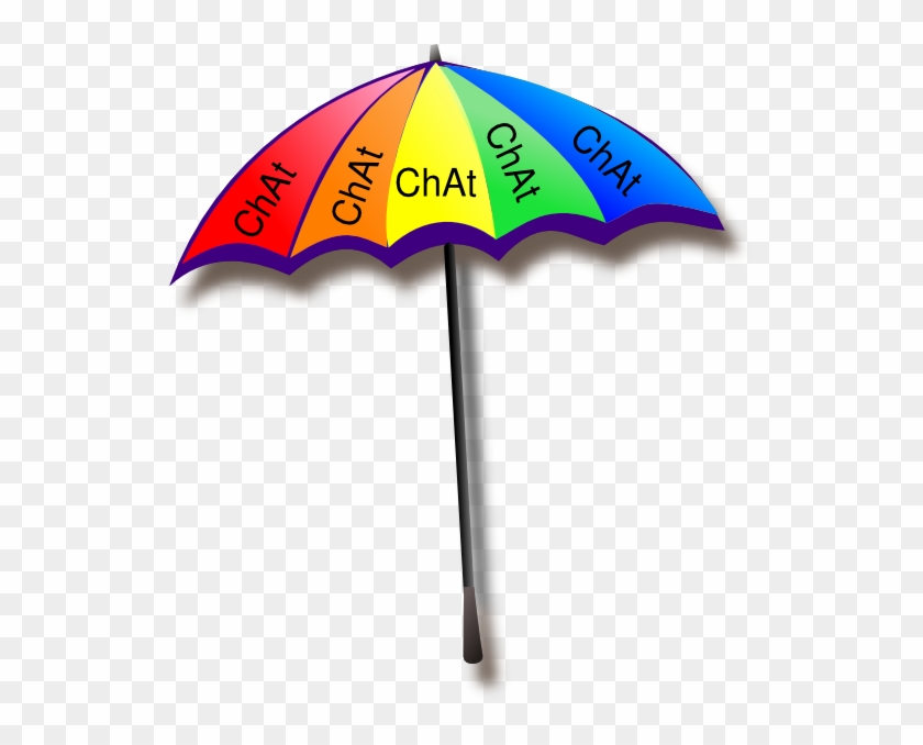 Rainbow Umbrella Clip Art #385653