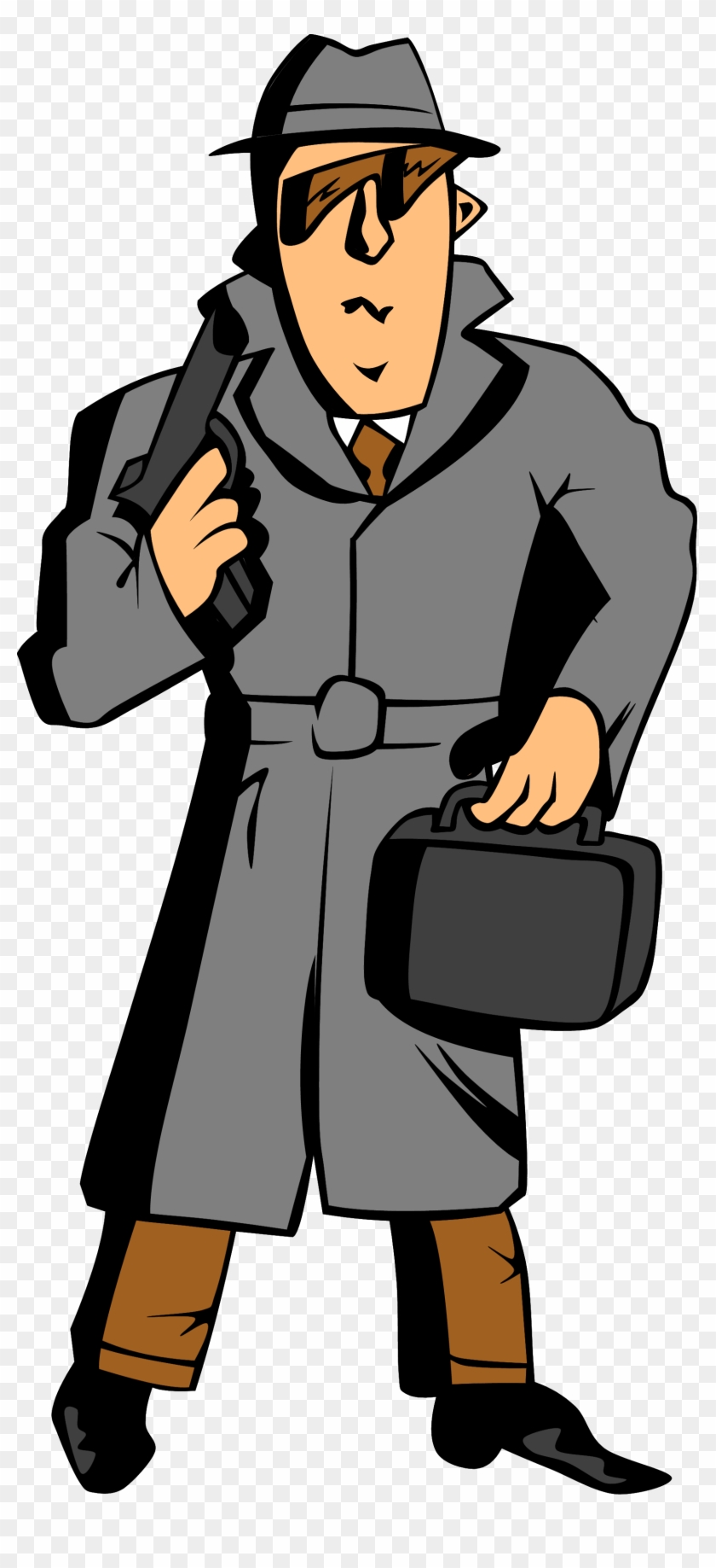 Spy Cartoon Clipart - Spy Clipart #385885