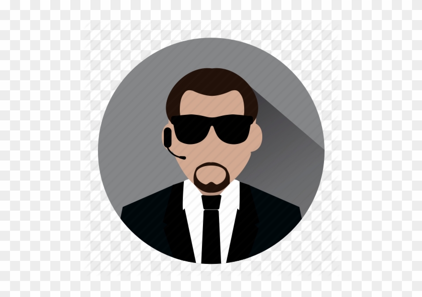 Security Agent Icon - Portrait Of A Man #385912
