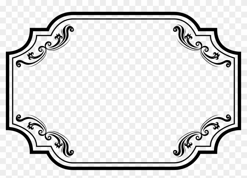 Picture Frame Scalable Vector Graphics Ornament - Moldura Logo Png #385933