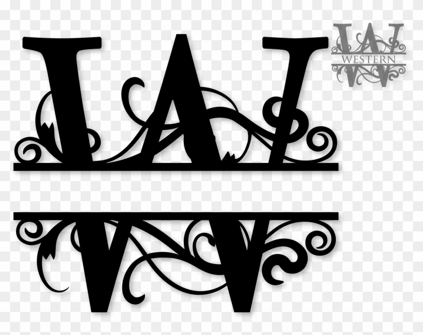 Assassin Secret Agent - T Split Monogram Svg #385990