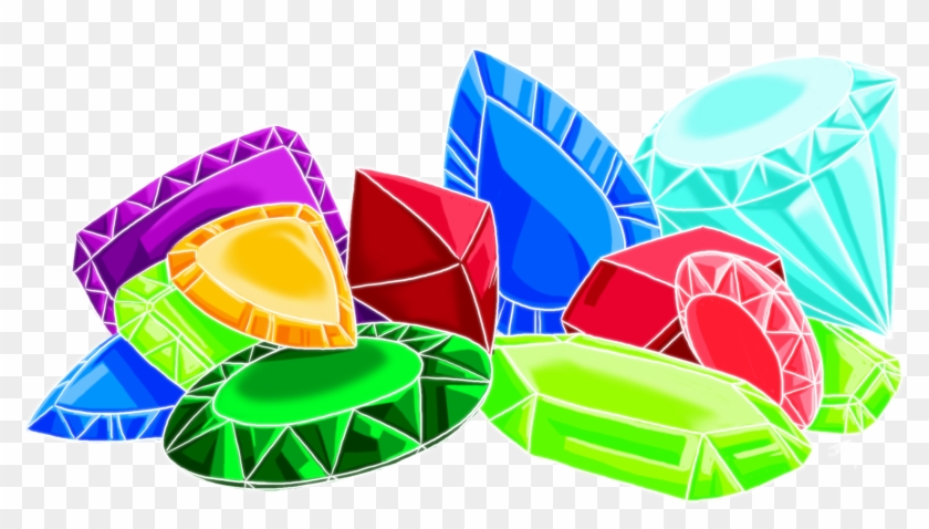 Clipart Jewels Clipart Collection Decorated - Pile Of Gems Clip Art #386010