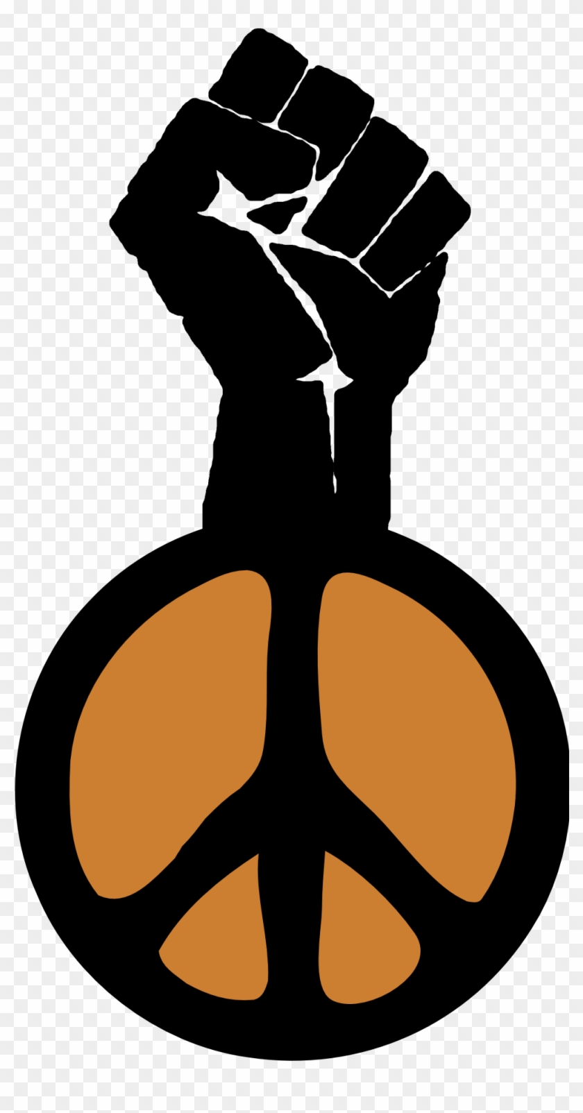 Fist Clipart Yellow - Fight For Peace Logo #61121
