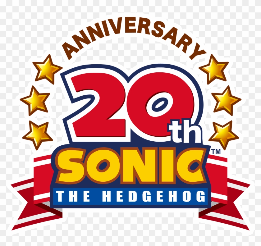 Sonic 20th Anniversary - Sonic 20th Anniversary Logo #61161