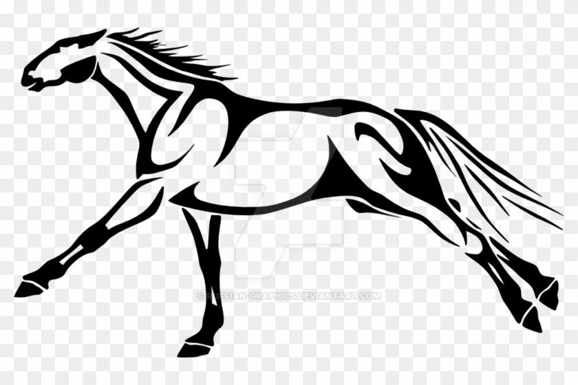 Running Horse Logo By Ruffian-graphics - Horse Running Logos #61274