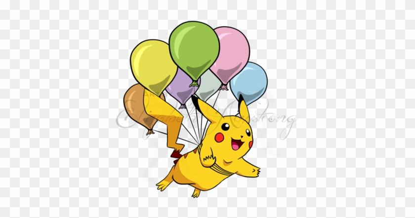 20th Pokemon Anniversary Flying Pikachu By Horse Wolf - Pokémon: Tenth Anniversary #61354