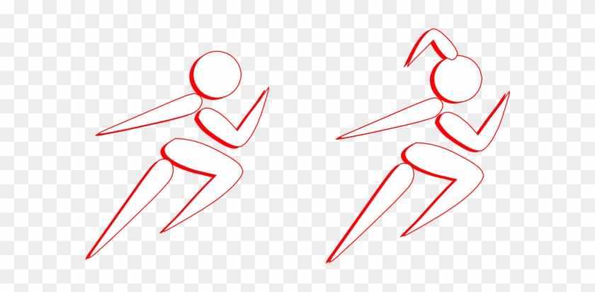 This Free Clip Arts Design Of Boy And Girl Running - Boy And Girl Running Png #61392