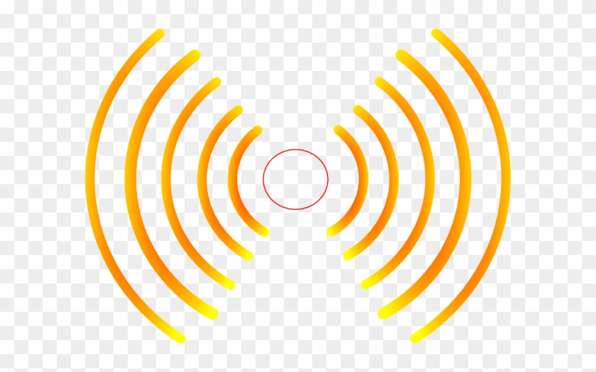 Clip Art Radio Waves Loud Noise - Radio Waves Png #61442