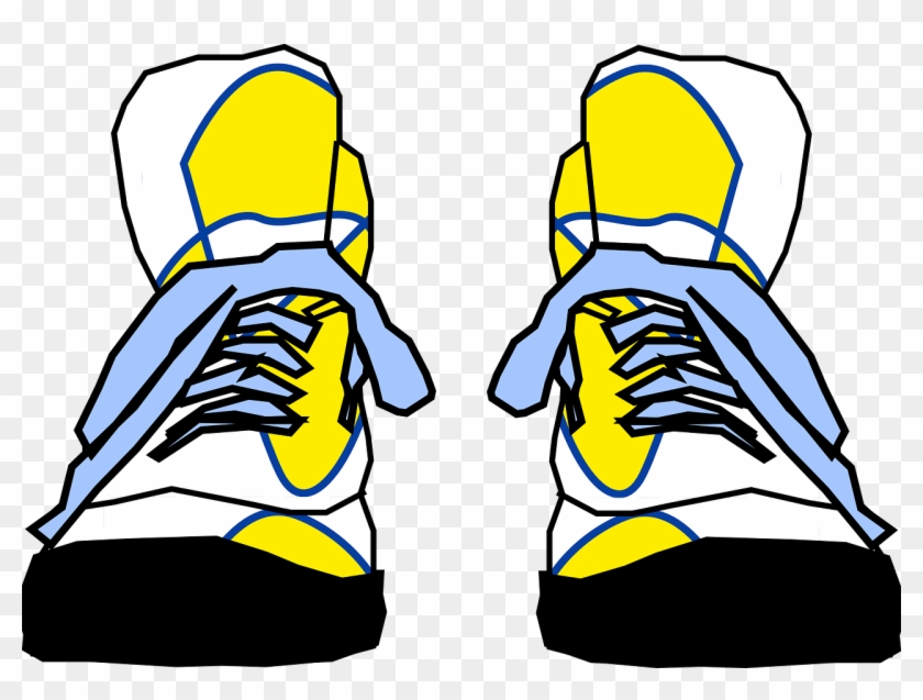Running Sneaker Clip Art High Heel Shoe Clipart - Sneakers Clip Art #61443
