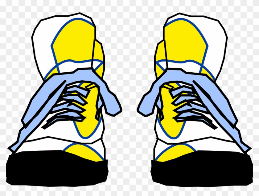 Running Sneaker Clip Art High Heel Shoe Clipart - Sneakers Clip Art #61443