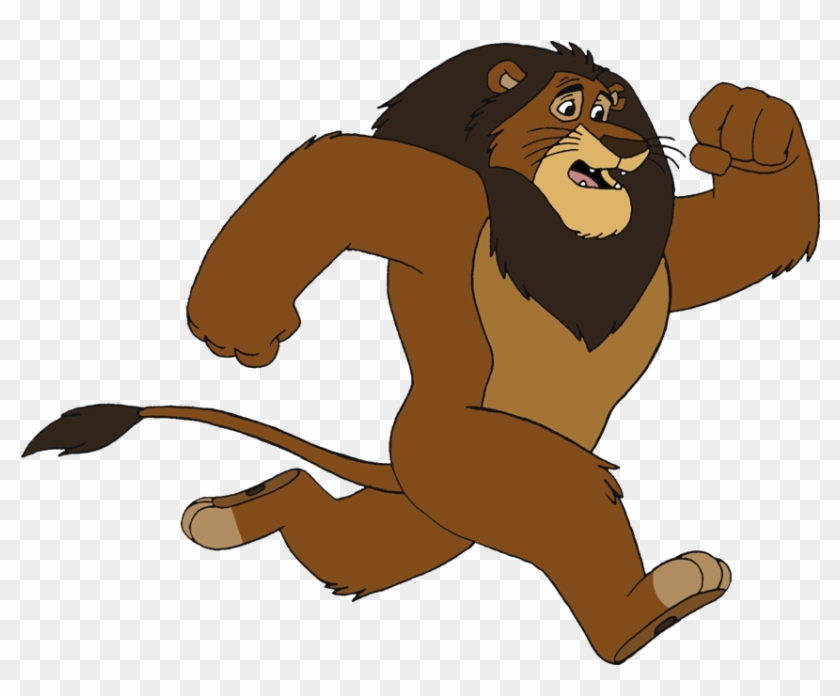 Animated - Scared Lion Clipart #61475