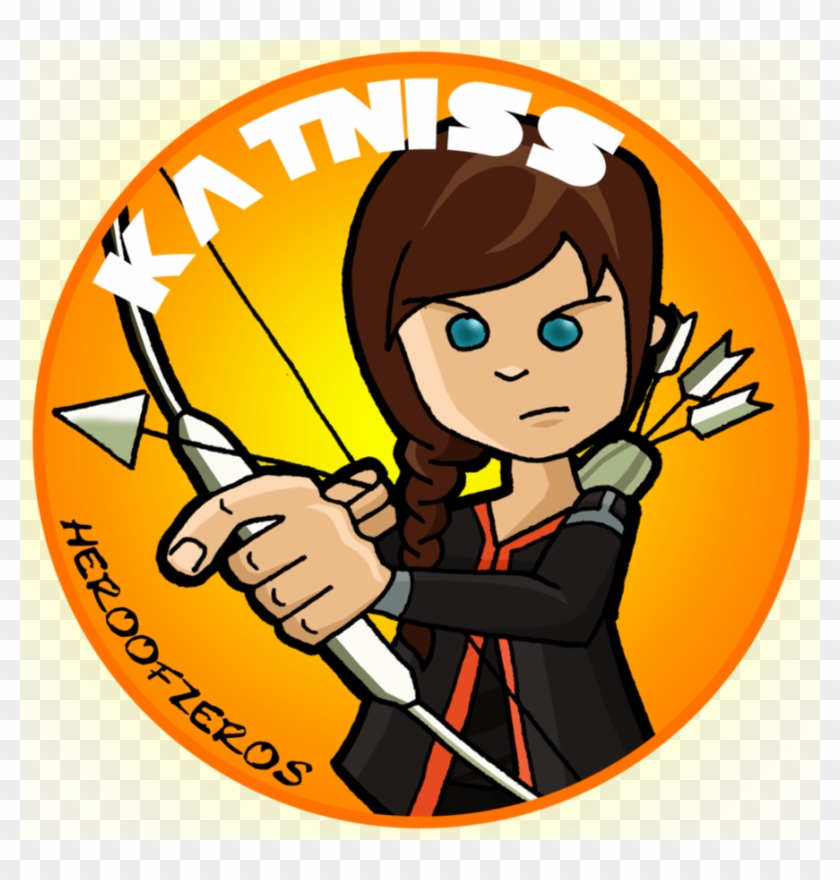 The Hunger Games - Hunger Games Katniss Mockingjay Cartoon #61635