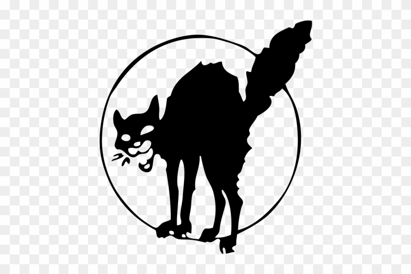 Wildcat Paw Print Clip Art - Anarchist Black Cat #61642