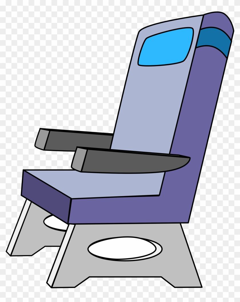 Clip Art Tags - Airplane Seat Clipart #61674