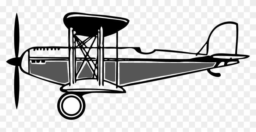 Similar Clip Art - Biplane Clipart #61707