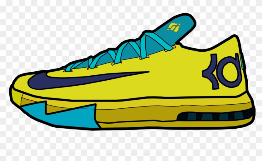 Cartoon Drawings Nike Trainers - Cartoon Kd Shoes #61732