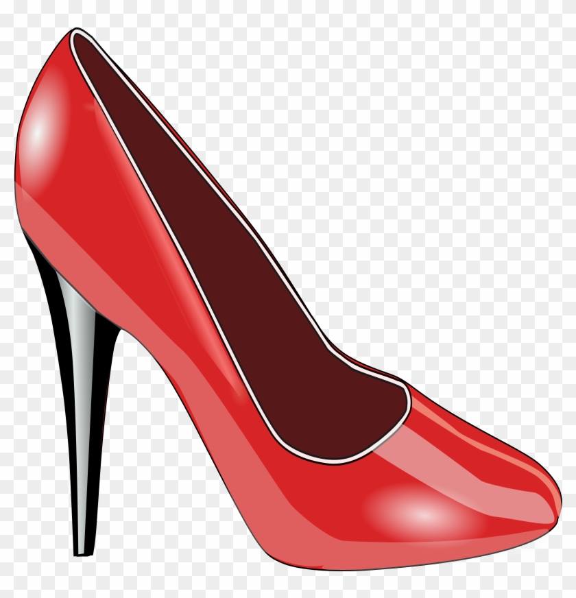 Clipart Red Shoe - Red Shoe Clipart #61755