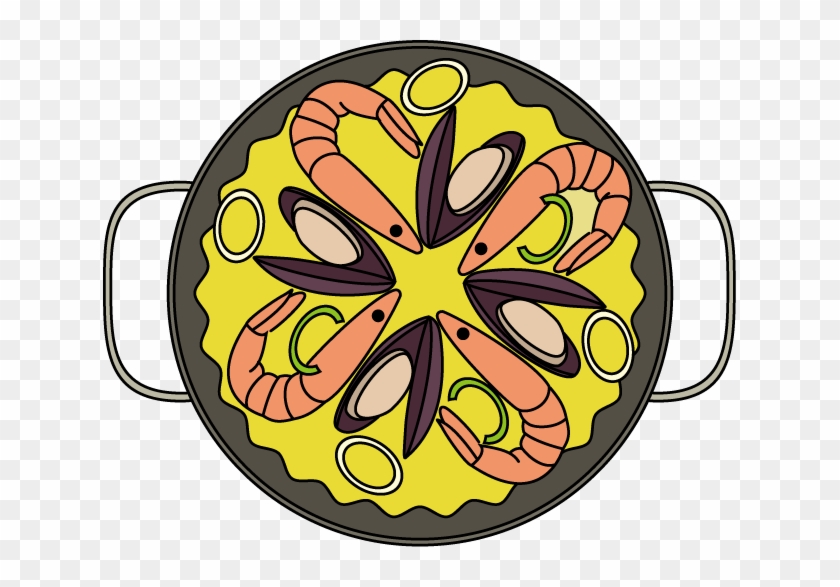 Spanish Food Cliparts - Paella Png Clipart #61775