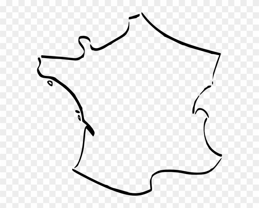 Carte - Carte De France Clipart #61780