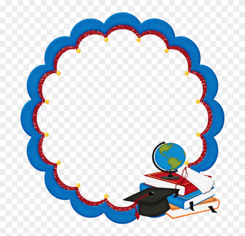 Cap Borders Graduation Diplomas Caps Border Celebrations Clipart Best