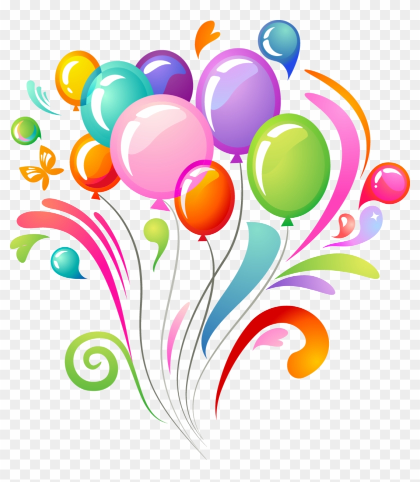 Feliz Viernes Png - Birthday Balloons Png #61847