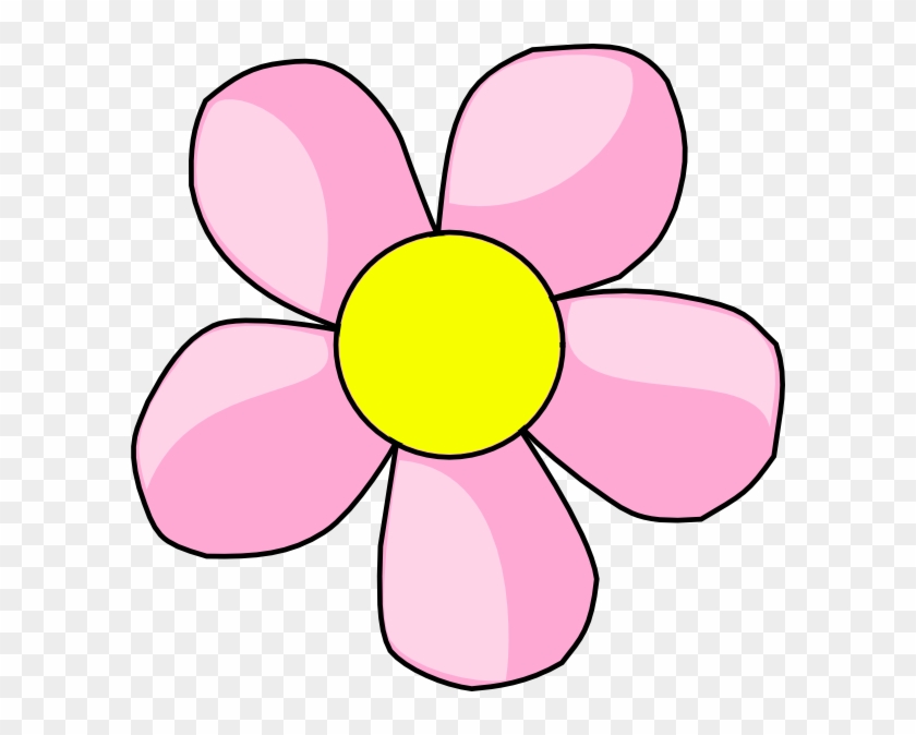 Cute Pink Flower Clipart - Flower Clipart Png #61859