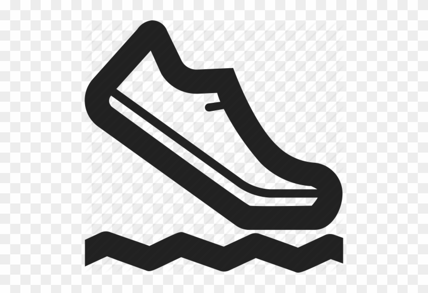 Track Shoe Clip Art - Cross Country Running Icon #61930