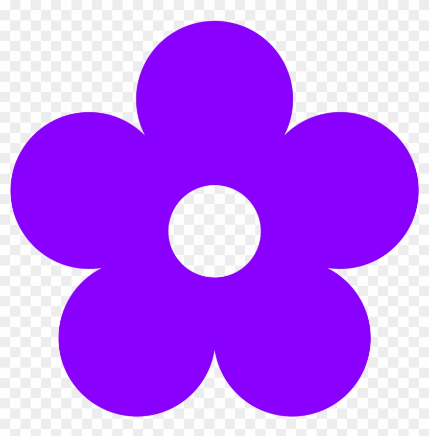Violet Flower Clip Art - Flower Violet Clip Art #62158