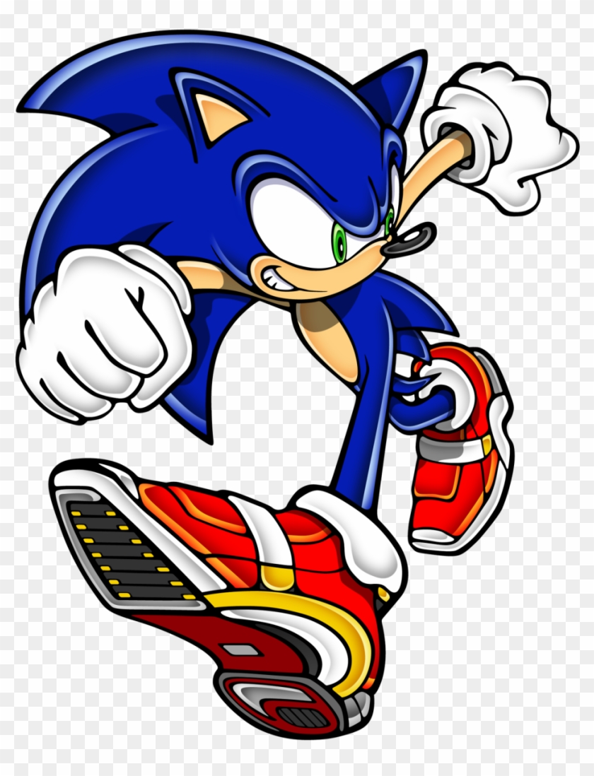 The Hi-speed Shoes From Below - Sonic Adventure 2 Shoes #62220