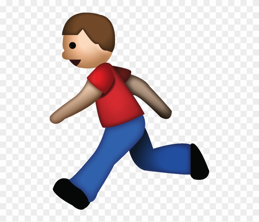 Download Ai File - Running Man Emoji Png #62218