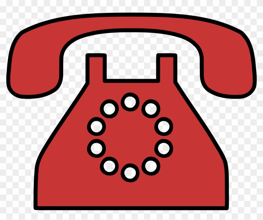 Big Image - Old Fashioned Phone Clipart #62225