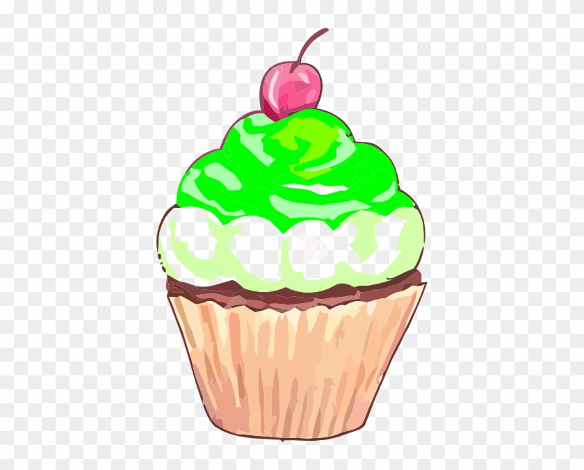 Free Green Cake Cliparts, Download Free Clip Art, Free - Cupcake Clipart #62254