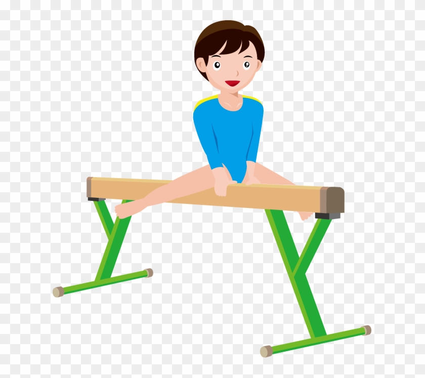 Gymnastics Clipart - Clipart Of Gymnastics With Transparent Background #62341