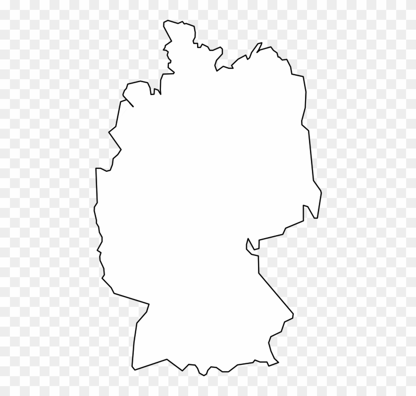 Kostenlose Vektorgrafik Deutschland Karte Umriss Germany Map White Png Free Transparent Png Clipart Images Download