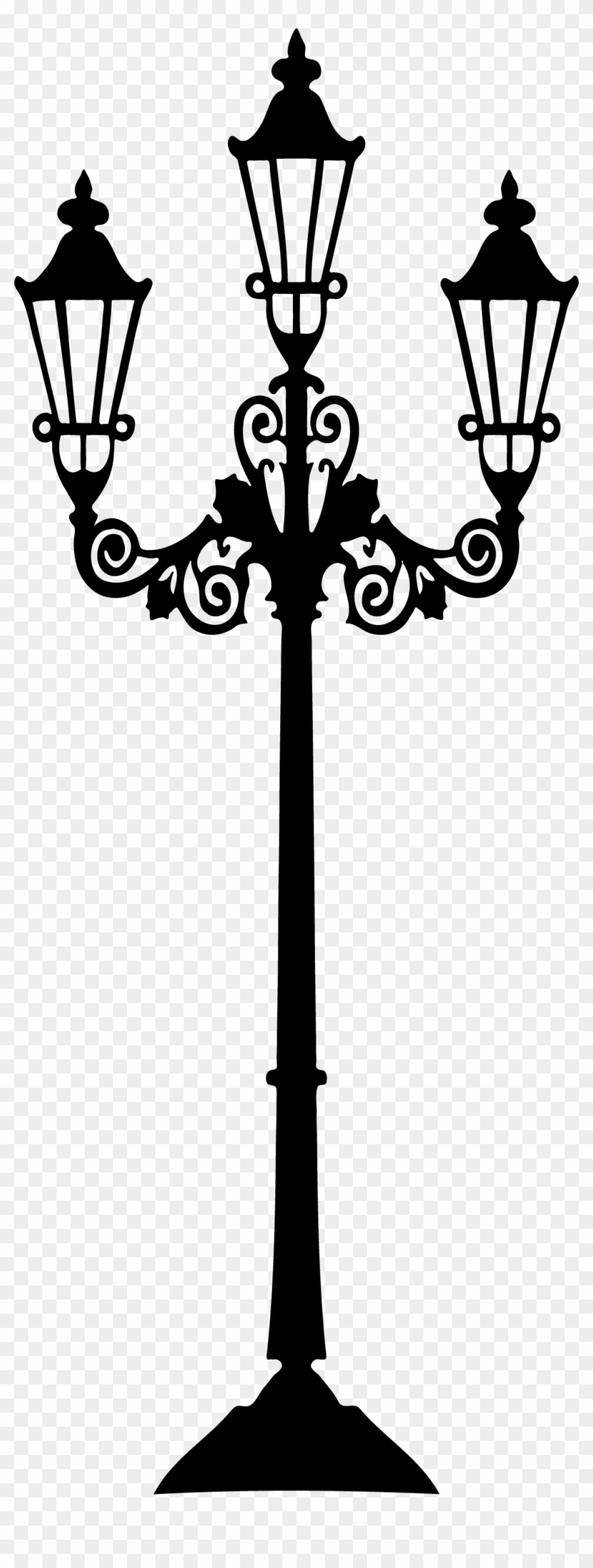 Drawn Bulb Victorian - Street Light Vector #62525