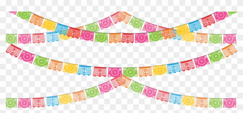 Papel-picado - Fiesta Clip Art Transparent #62613