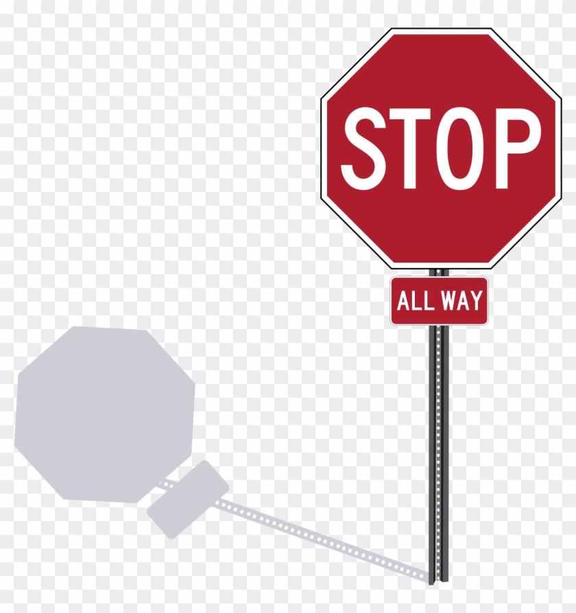 Big Image - Stop Sign Png Transparent #62686