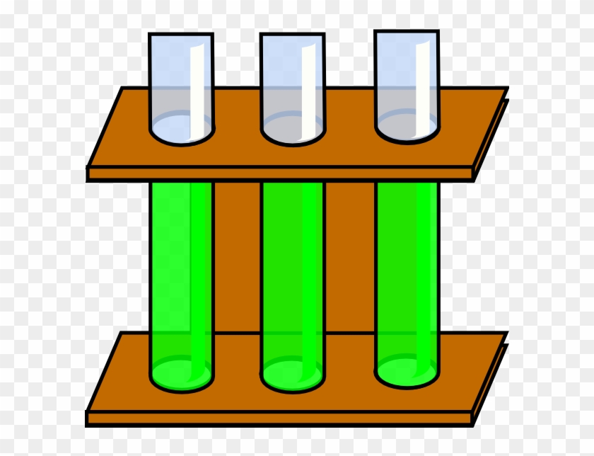 Empty Test Tubes Clipart - Test Tube Rack Png #62713