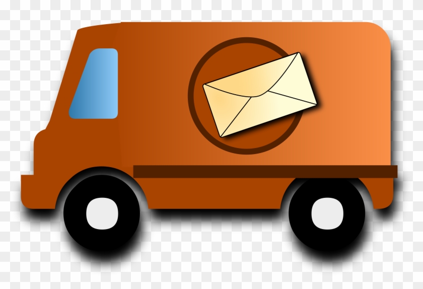 Post Van Clipart - Post Van Clipart #62807