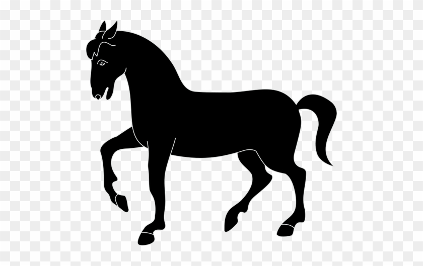 Simple Horse Silhouette Public Domain Vectors - Uruguay Coat Of Arms #62867